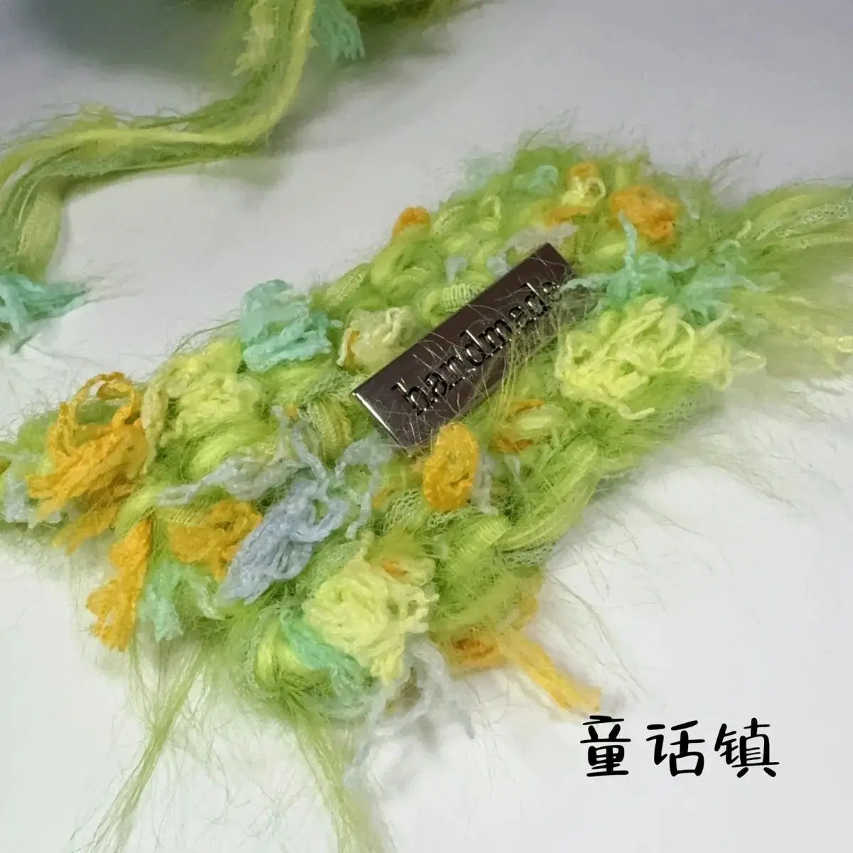 50g Mixed Flowers Fancy Yarn For Handmade Crochet Knitted Scarf Hat Sweater Handbag Crafts Colorful Blended Yarn Woven Thread