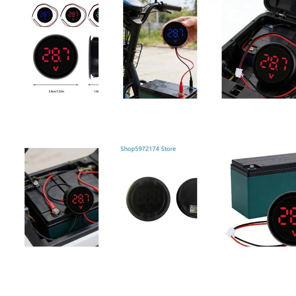 Y3NB Round Tester 4 100V Ranges With Bright LED Display