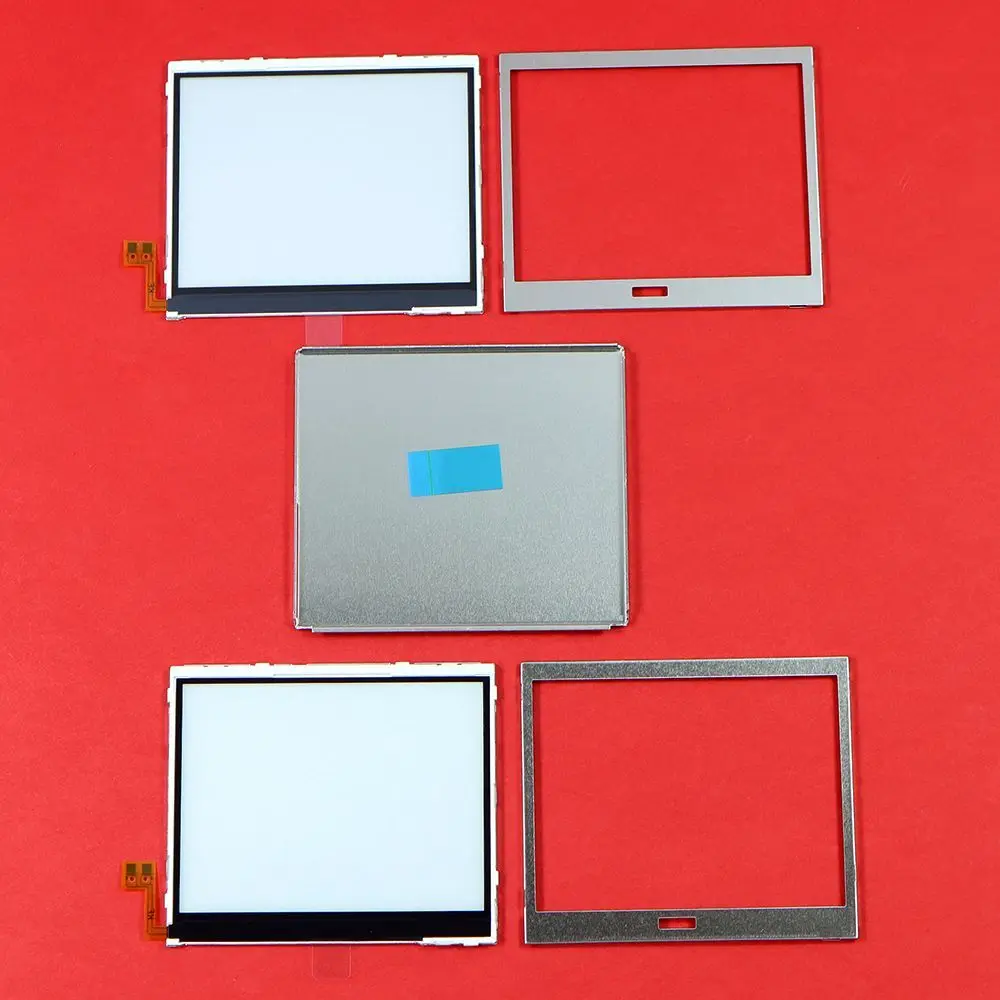 Backlight Panel For NDSL Upper & Lower Screen, New Light Guide Plate Backlight Module High Luminous Efficiency Replacement Parts
