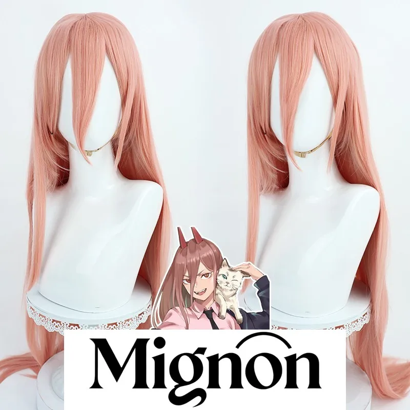 Peluca cosplay Chainsaw Man Power, gran oferta, peluca de Navidad y Halloween