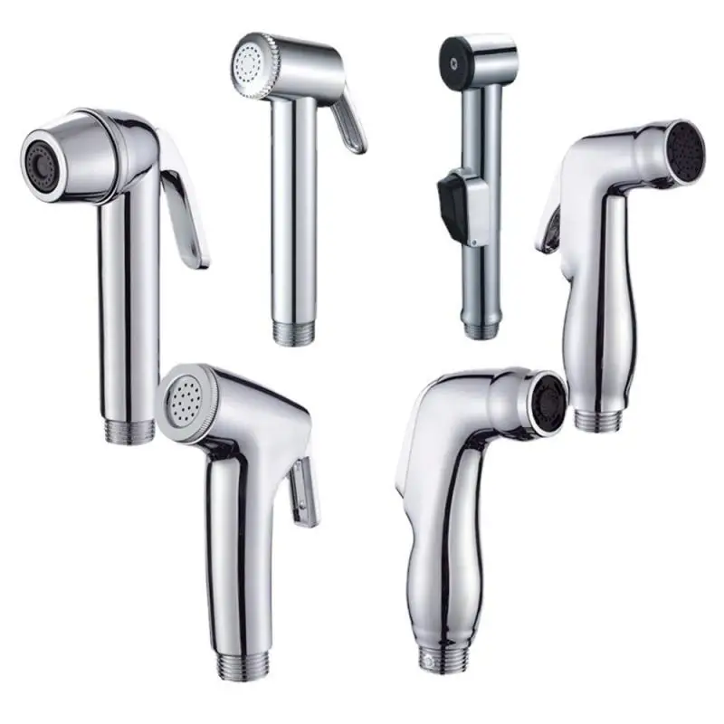 1/2PCS white grey Hand Toilet Bidet Sprayer water faucet pet baby Shower Head hose holder set ducha Bathroom Anal Self Cleaning