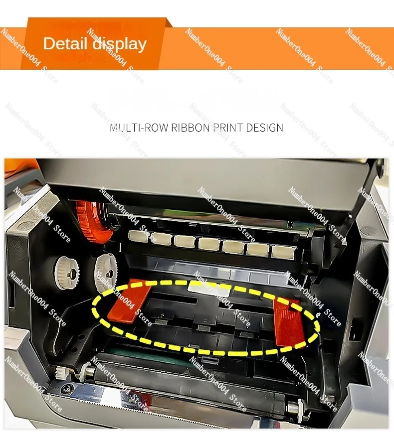 

Многорядный подарочный принтер с атласной лентой, многофункциональный настольный высокоскоростной принтер для этикеток, машина для наклеек