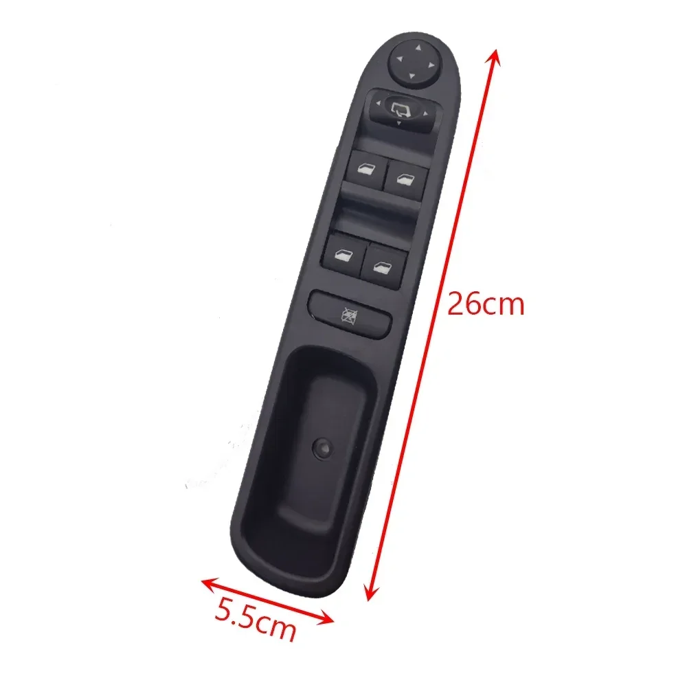 Power Window Control Switch Window Lifter Switch Button For Peugeot 307 307 SW 307 CC 6554.KT