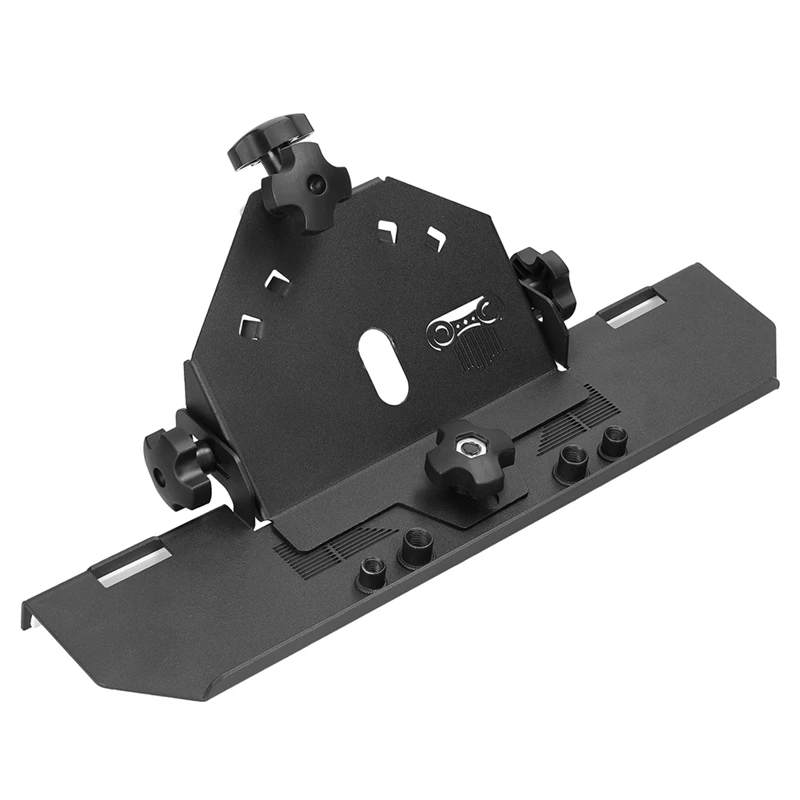 

Aluminum Alloy 125 Type Angle Grinder Chamfer Bracket Screw Installation Multifunctional 45° Chamfer Tile Tool Durable Black