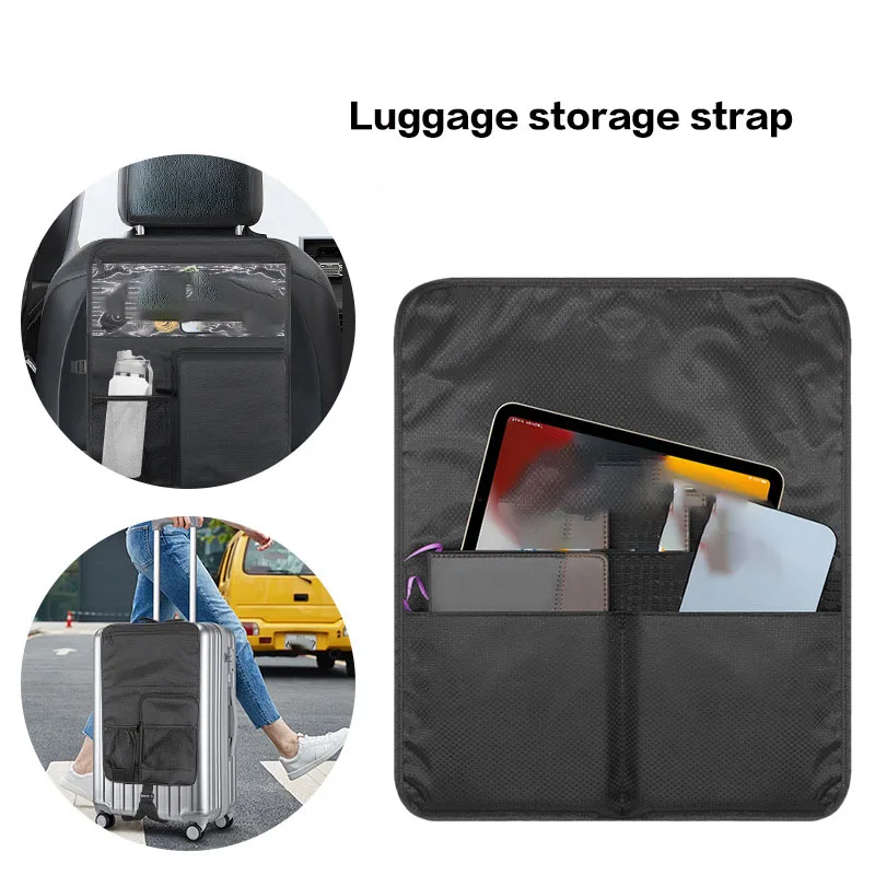 1Lc Travel External Hanging Bag Suitcase Hanging Bag Travel Hanging Bag Storage Bag for Men and Women Trolley Suitcase Hanging Bag Storage Bag