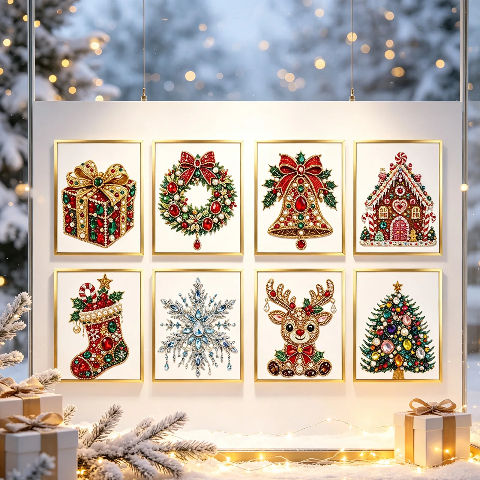 Weihnachts-DIY-Diamantmalerei- – Art Craft Christmas Tree Bewertung und Preis