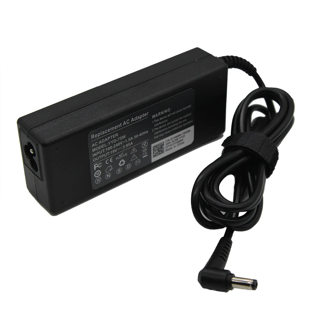 Ładowarka sieciowa 75W 19V 3.95A 5.5*2.5mm do laptopów Toshiba Satellite PA-1750-04 PA-1750-01 PA-1750-24 PA-1750-09 PA3715U-1ACA