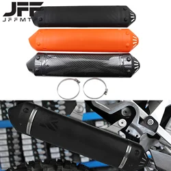 Motorcycle Exhaust Tail Section Protective Cover For KTM EXC XC XCW 250 300 TPI Husqvarna TE 2020 2021 2022 Modified Accessorie