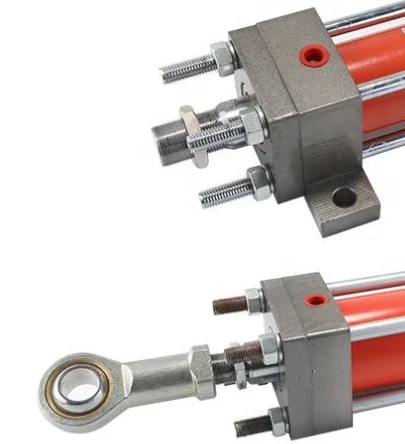 for Single-Rod Single-Acting Low-Pressure Steel Construction Machinery Auxiliary Action Pin Hydraulic Cylinder 22MPa Pressure