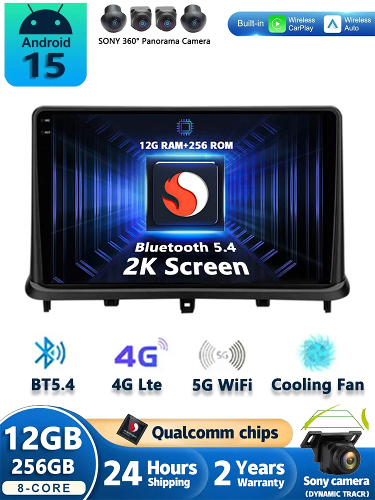 Android 15 Car Radi…