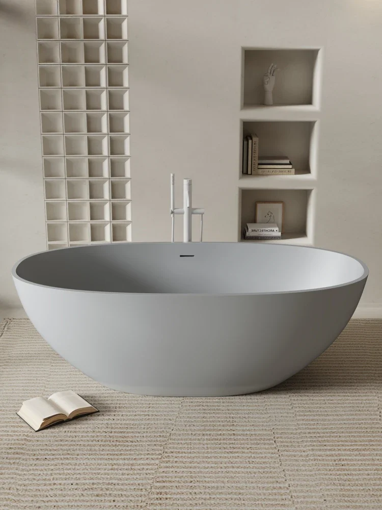 Bathtub Household Artificial Stone Independent Integrated Bathtub