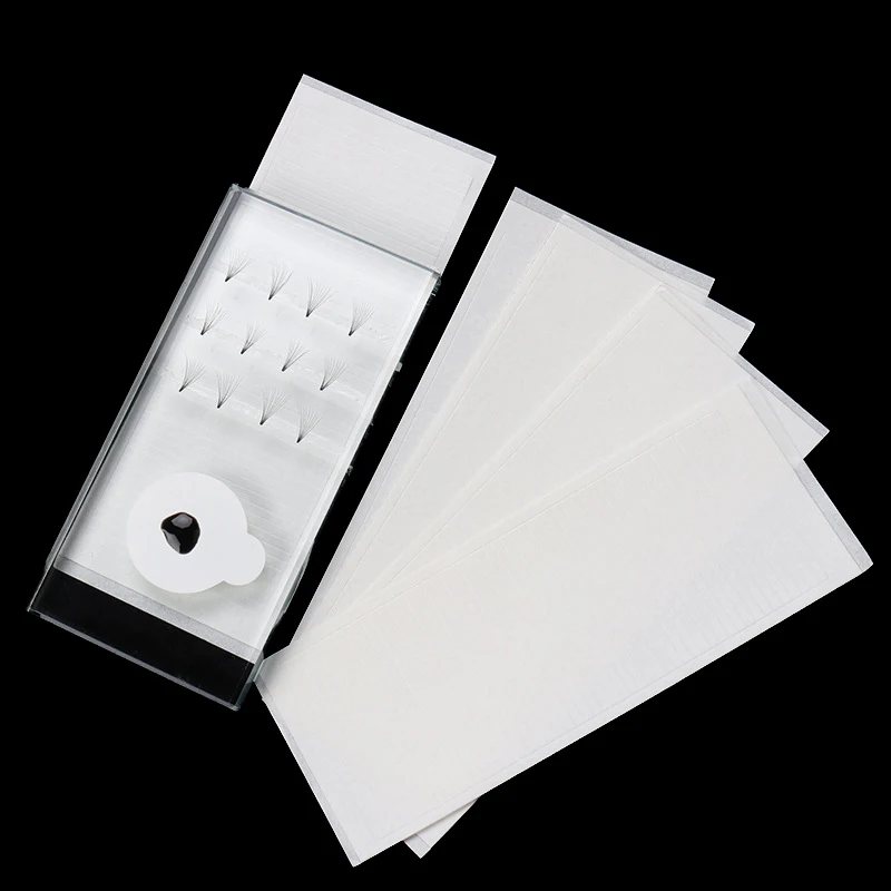 5 Sheets Adhesive Tape Glue Eyelash Glue Strip Self-Adhesive Lashes Glue Hypoallergenic Makeup Tools Home Daily