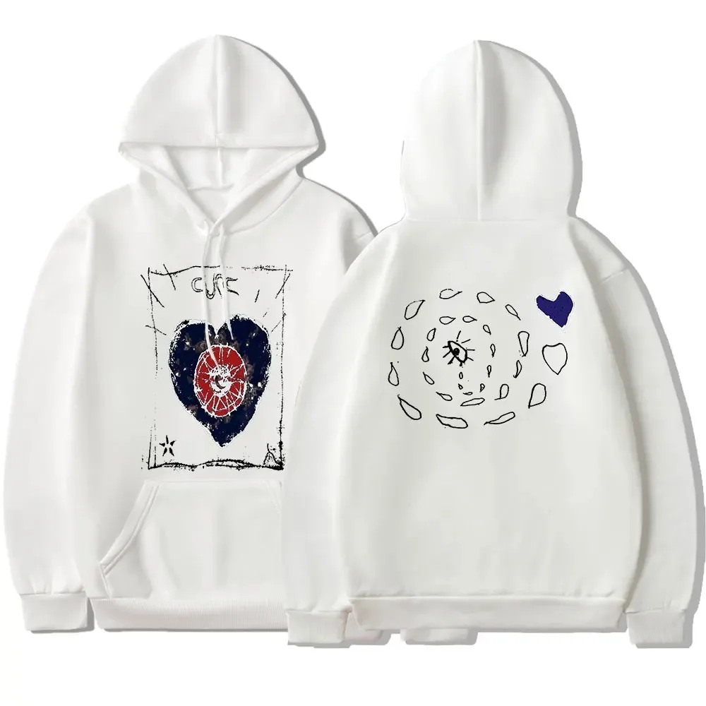 Vintage Punk Gothic Men's Hooded Sweatshirts, Rock Band, The Cool Friday, I'm In Love, Harajuku Streetwear, 2024