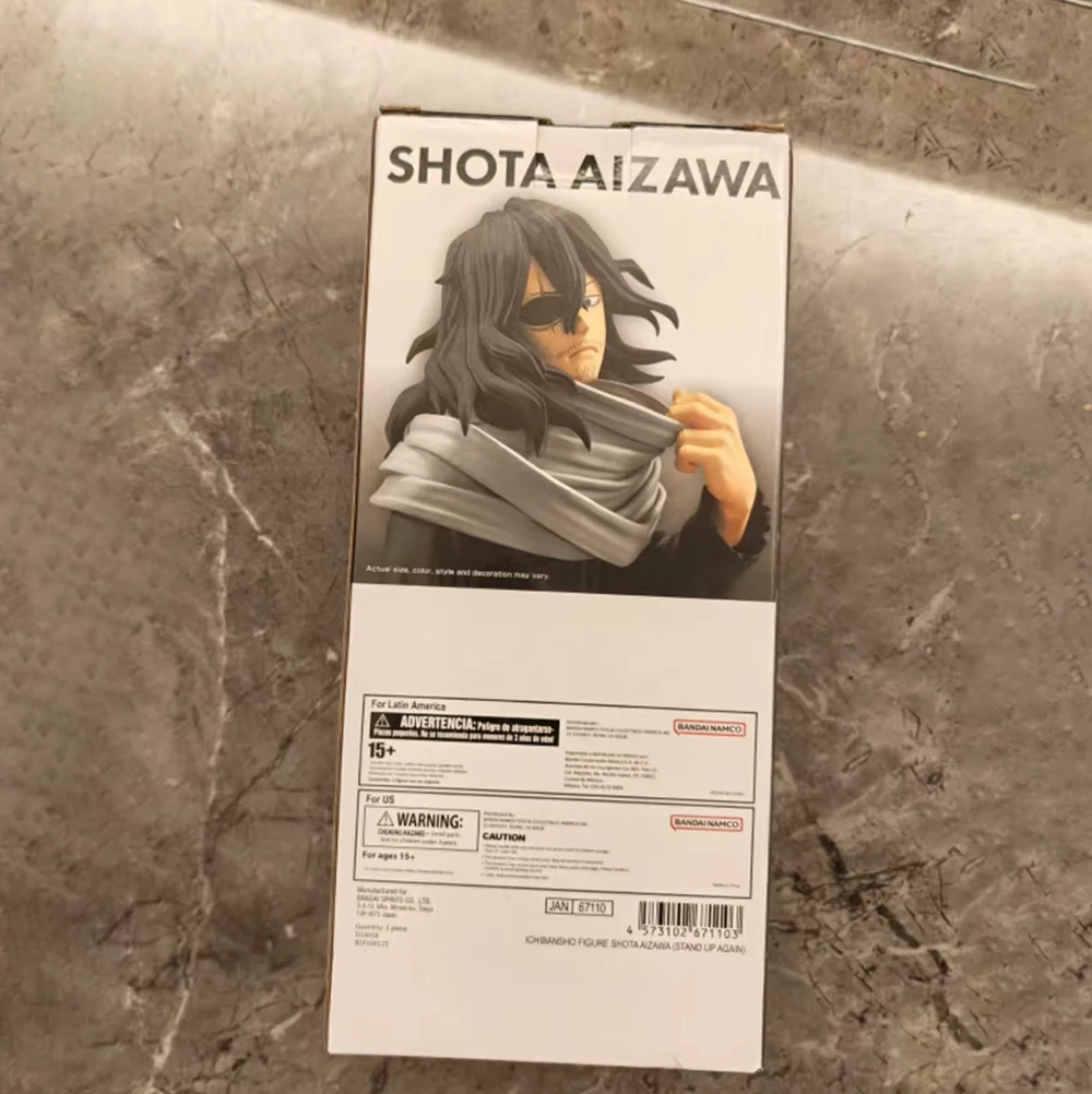 100% الأصلي تسليم سريع للغاية بانداي الأرواح Ichiban Kuji Boku No Hero Academia Aizawa Shouta أنيمي الشكل عمل الشكل