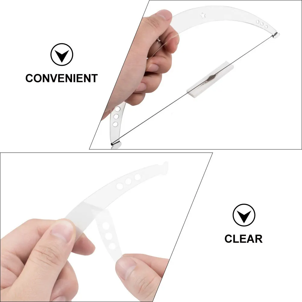 Règle façonnant les sourcils, outil de mesure Flexible, échelle claire, facile à utiliser pour la beauté du tatouage, 1 ensemble