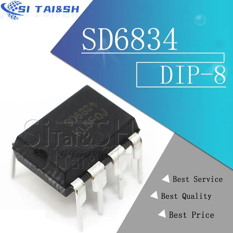 10 stücke sd6834 dip-8 sd6834 dip neues original