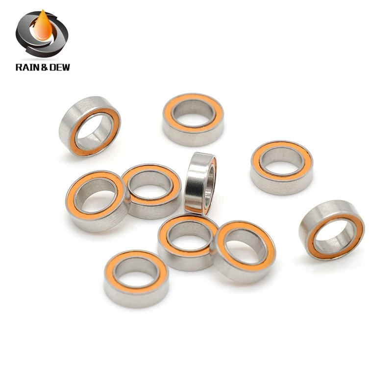 1szt 5x8x2.5 SMR85 2RS CB A7 ABEC 7 Hybrydowe łożysko ceramiczne ze stali nierdzewnej MR63 MR74 MR84 MR85 MR95 MR103 MR104 MR105 MR106 — zdjęcie 6