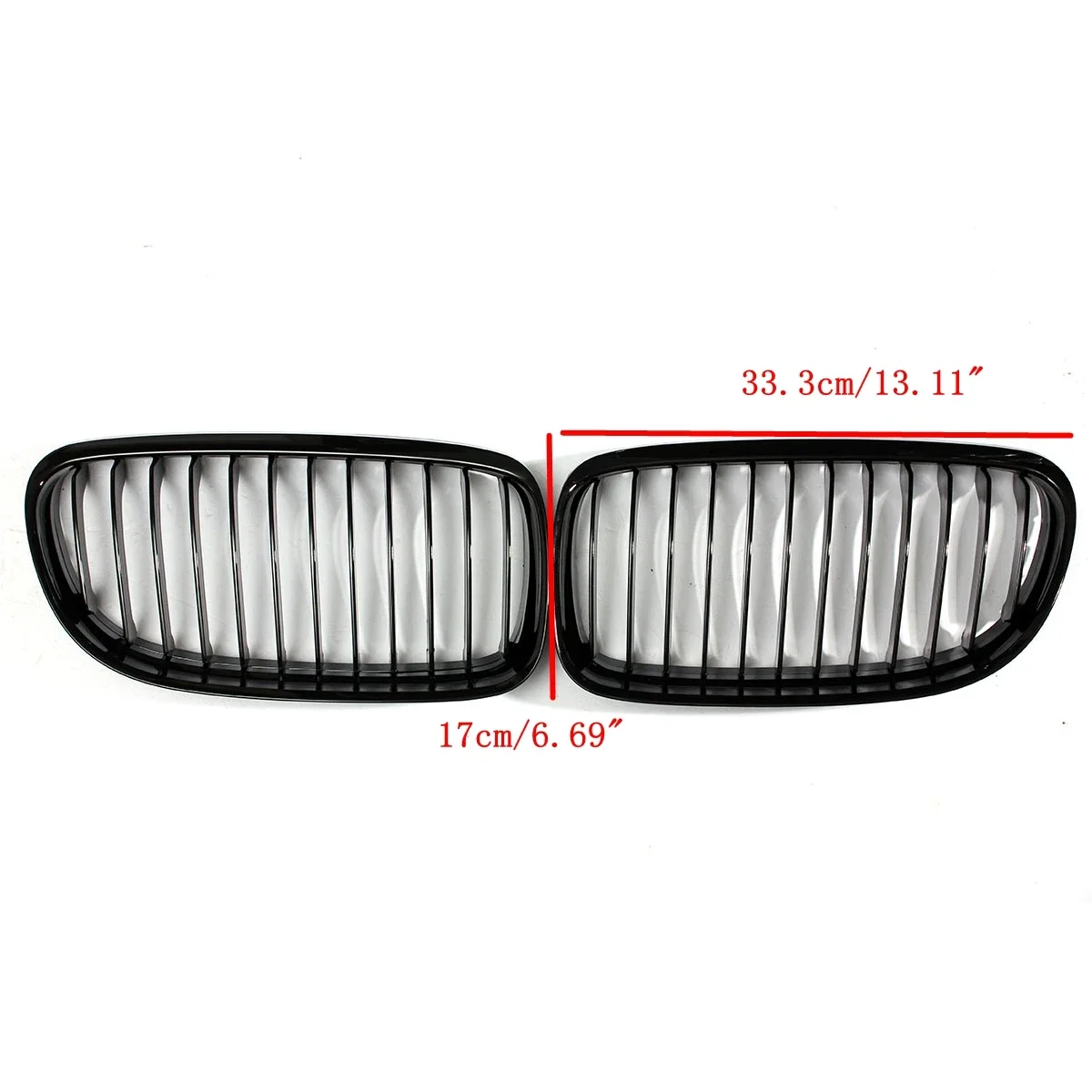 Car Front Kidney Grille Grill Glossy Black For BMW E90 E91 LCI 3 Series Sedan Wagon 325i 328i 335i 335xi 330i 330xi 2009-2012