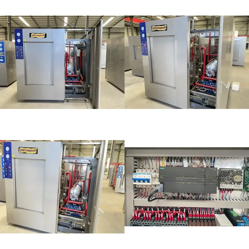 26 HST-1200 Liter Sliding Door Pulsating Vacuum Sterilizer High Temperature Autoclave Sterilizer Instrument Fabric