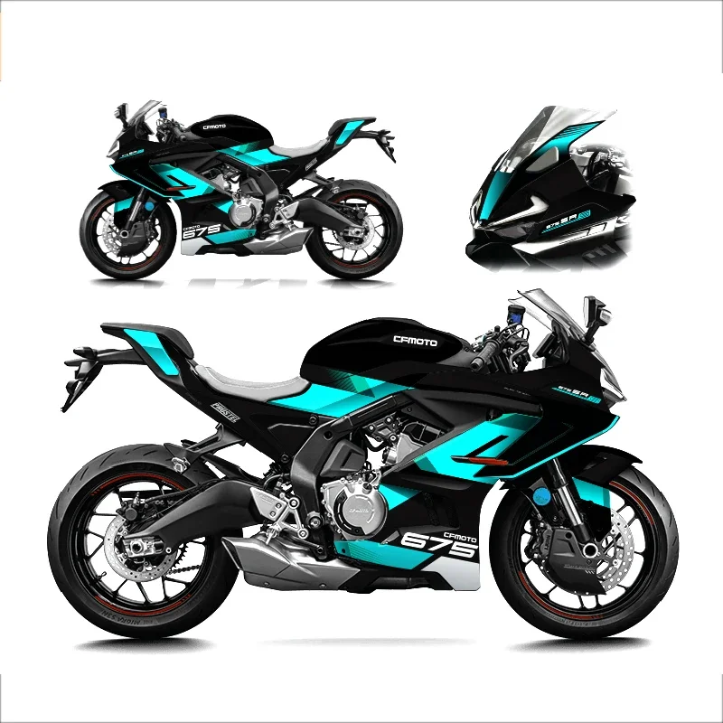 CFMOTO 675SR 675 SR 675SR-S 675SS SR675 오토바이 전신 변경 색상 데칼 방수 장식 보호 스티커