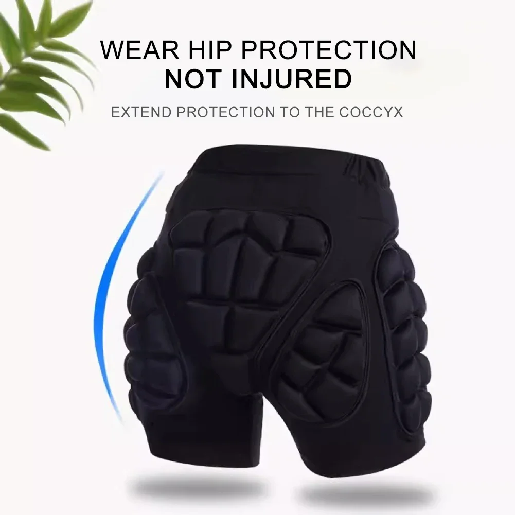 3D Ski Hip Protector Pants Winter Skating Protective Hip Pad Snowboarding Impact Shorts Ski Ice Skating Roller Snowboard Gear