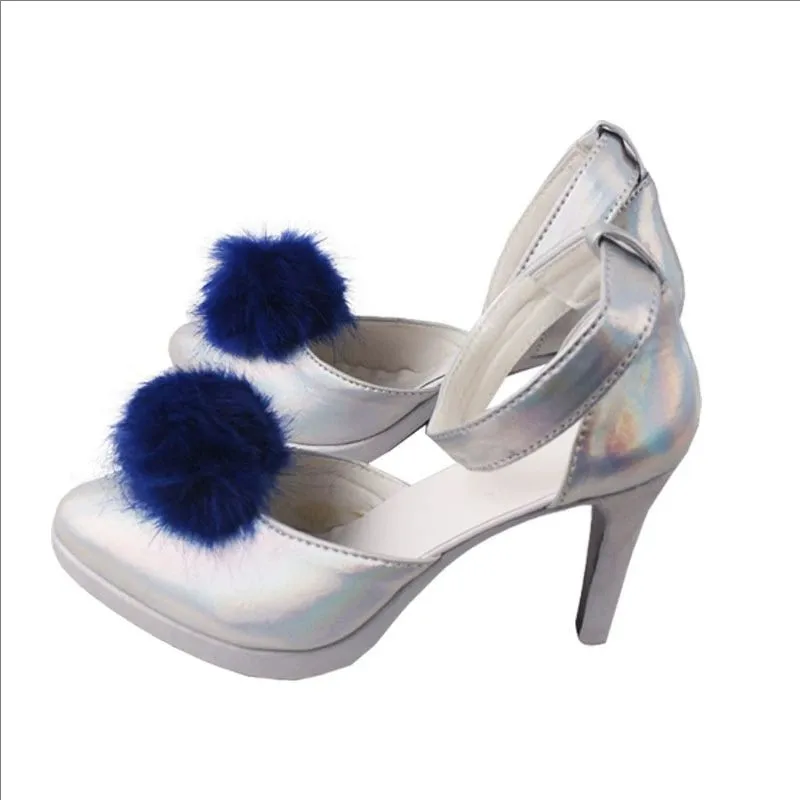 LOL K/DA Ahri Cosplay Schuhe Evelynn High Heels Kai'Sa High-heele Schuhe Akali Leder Schuhe Halloween ALL OUT S10 Schuhe