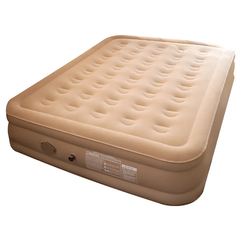 

Outdoor air mattress, fully automatic heightening camping portable air mattress, folding bed double air mattress bed