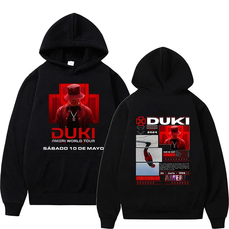 Duki Ameri Hoodies Fashion 90s Y2k Women Sweatshirts New Pattern Trends Sweet Girls Pullovers Fall Loose Streetwear Clothes Tops