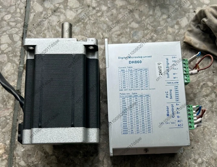 1 set of 86 stepper motor kit, 8.5 nm torque. motor torque: 8.5 nm. shaft diameter: 14 mm