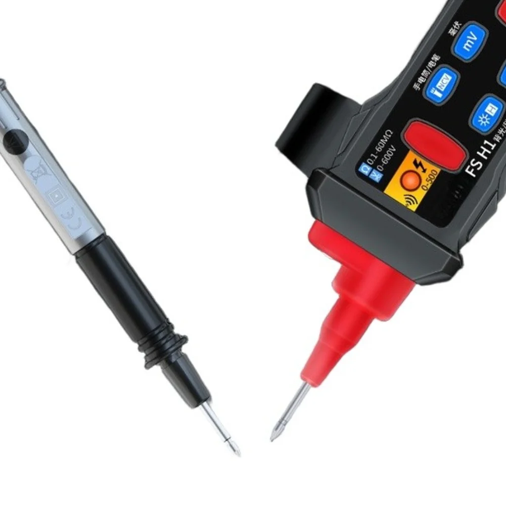 Digital Pen Multimeter for Continuity Resistance Capacitor DC AC Voltage Measurement with Backlit LCD and Auto Shutdown Feature
