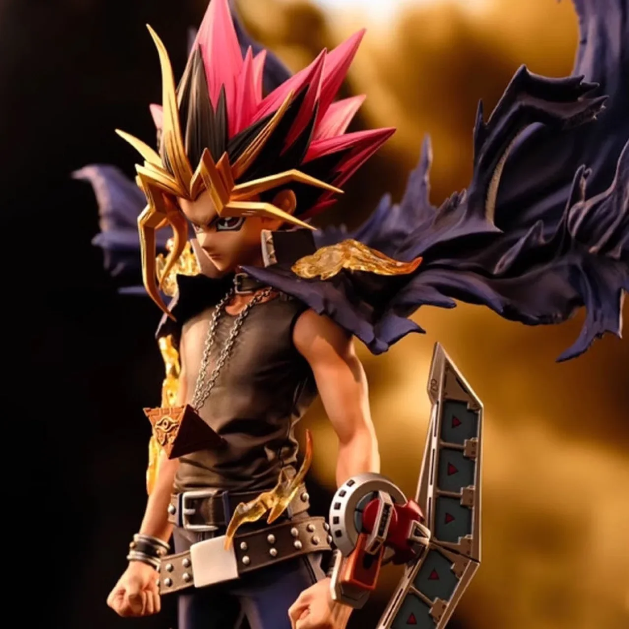 武藤遊戯 ATEM アクションフィギュア アニメ 遊戯王! PVCフィギュアモデル 日本漫画 遊戯王 悠木武人 ガレージキット GK玩具 置物 コレクション