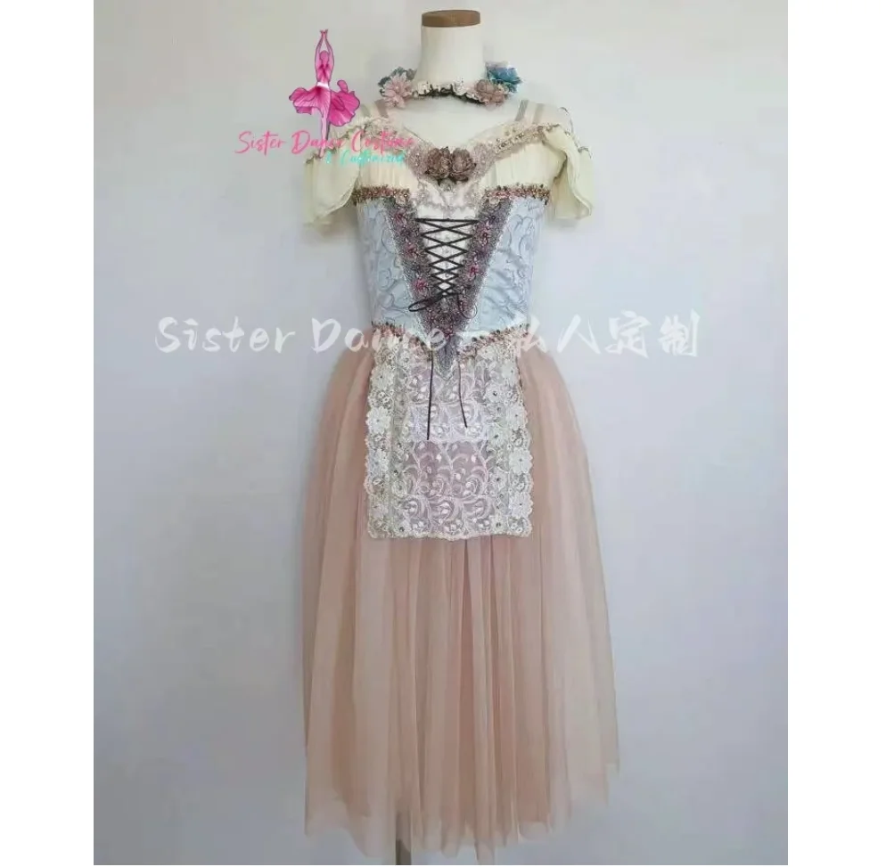 2024 New Giselle Gopelia tutu private custom children adult performance competition dress women's costume