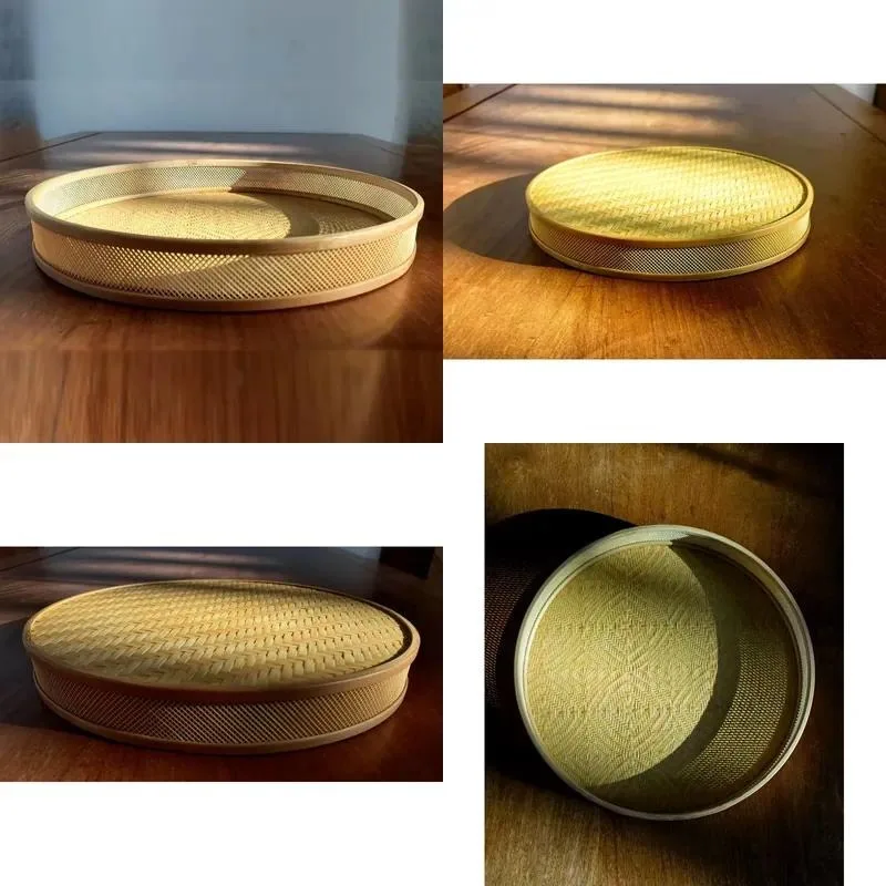 Intangible Cultural Heritage Handmade Bamboo Storage Basket