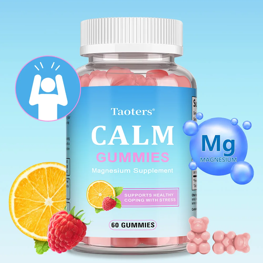 

Taoters Magnesium Citrate Gummies - Promotes Healthy Sleep and Supports Heart, Bone, Muscle, and Nervous System Health