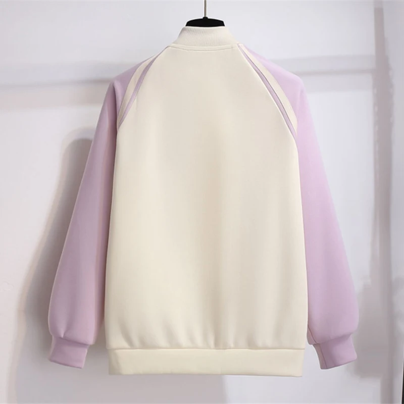 Spring Autumn Casual Jacket Women 2023 New Loose Round Collar Coat Fashion Pocket  Outerwear Covered Button Spliced Tops Female