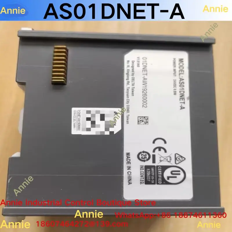 Second-hand test OK  Programmable controller AS01DNET-A communication module