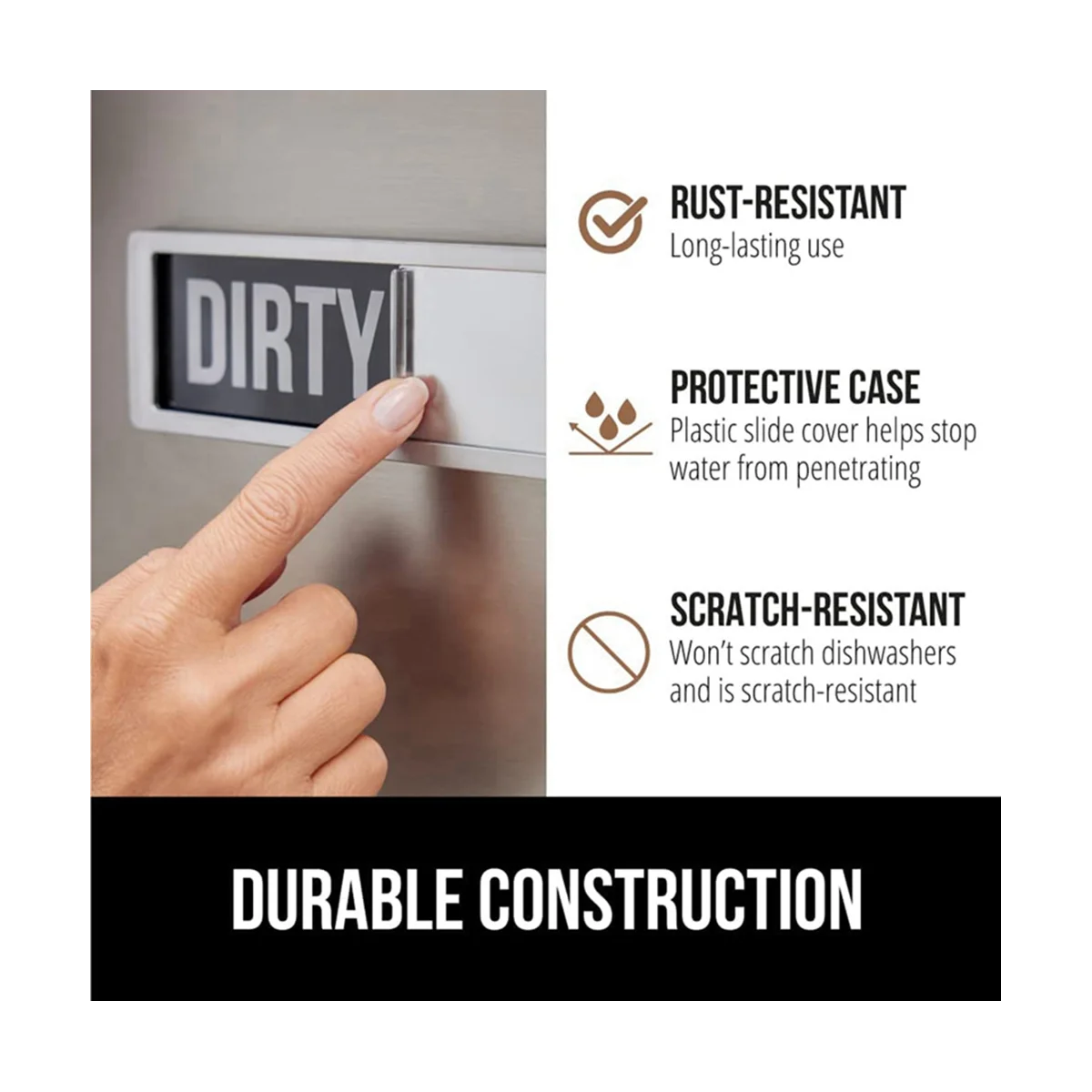 غسالة صحون علامة المغناطيس نظيفة وقذرة ، مغناطيس مصراع الثقيلة لغسالة الأطباق ، اكسسوارات المطبخ