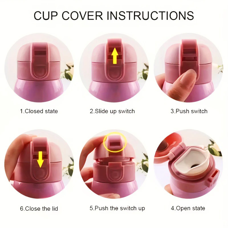 Mini Thermos Cup Stainless Steel Thermal Coffee Mug Portable Thermos Water Bottle Kids Pocket Cup Vacuum Flask Insulated Cup