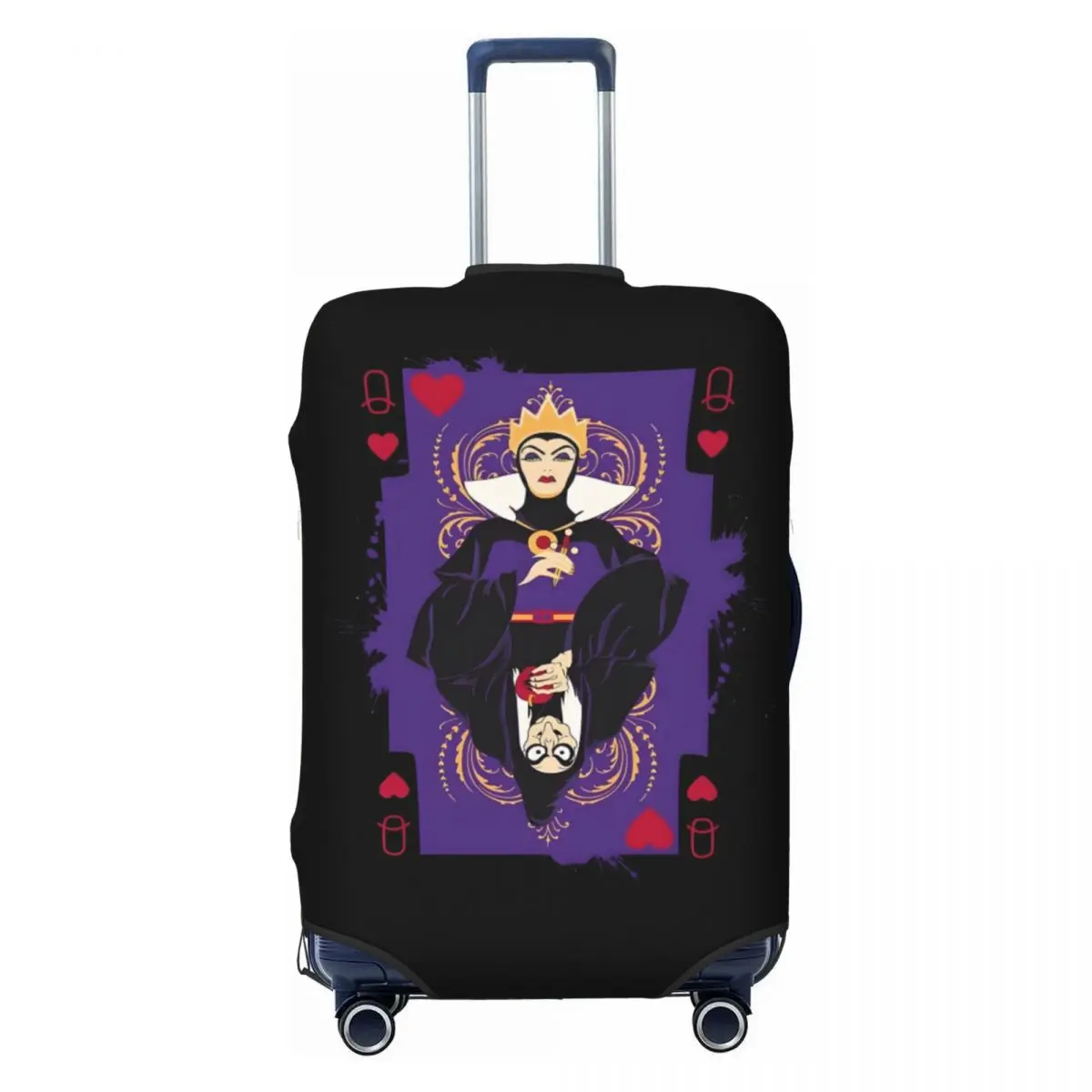

Custom Snow White And Anime The Seven Dwarfs Luggage Cover Protector Funny Travel Suitcase Covers for 18-32 Inch
