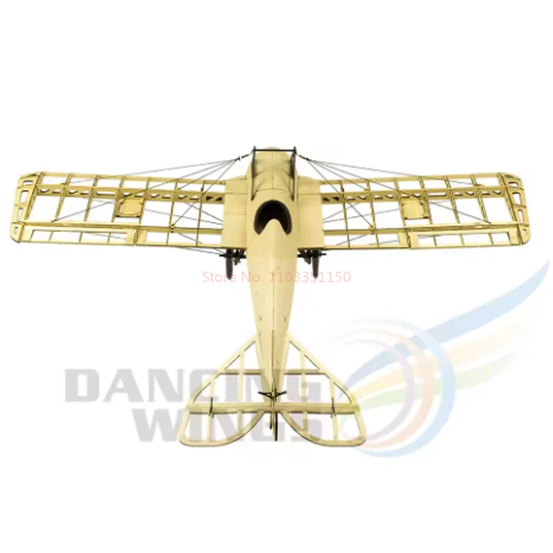 Nova escala rc balsawood avião corte a laser deperdussin monocoque 1000mm (39 ") kit balsa diy modelo de madeira de construção