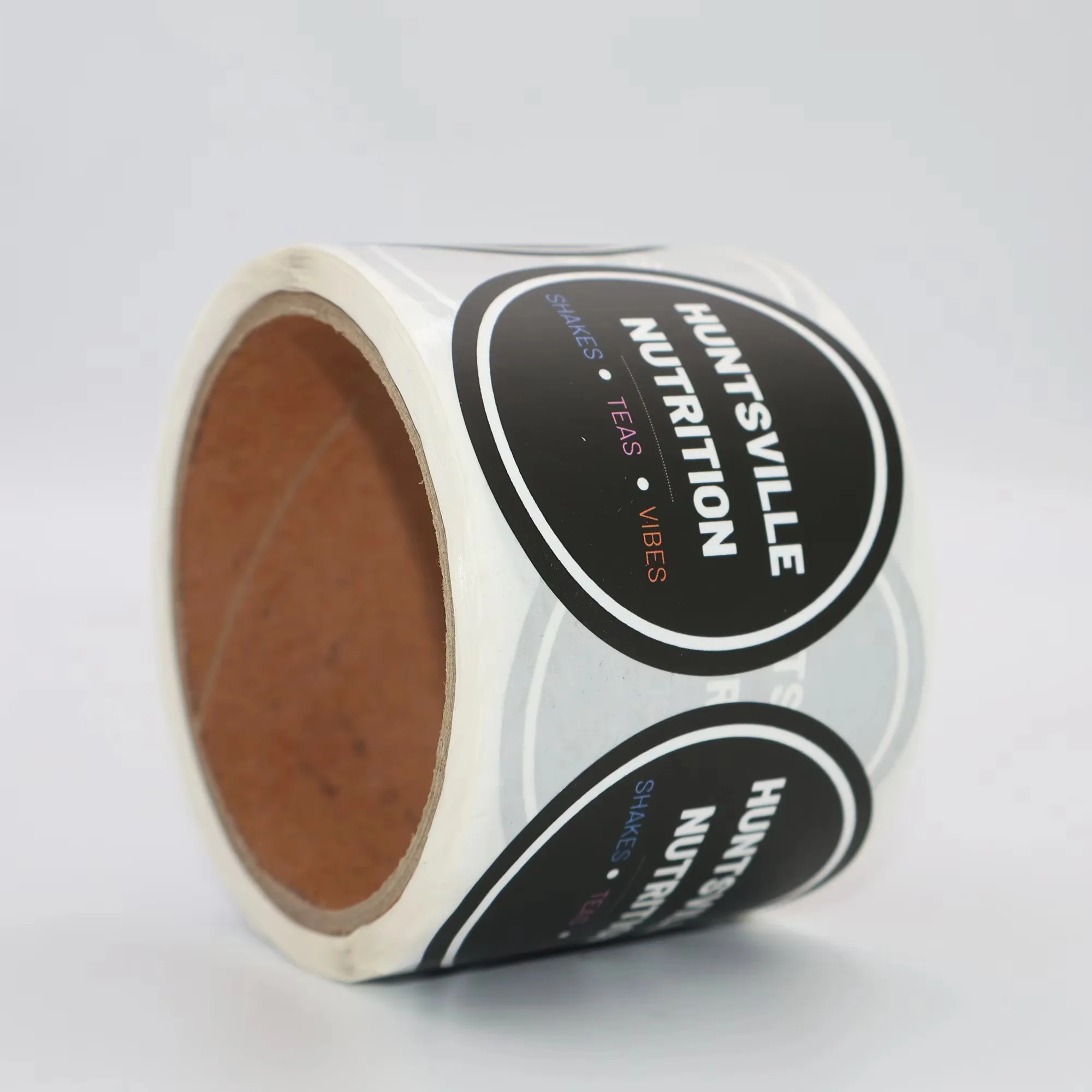 ملصقات مستديرة مخصصة | ملصقات الفينيل المقاومة للماء | لفة ملصق الشعار الخاص #3