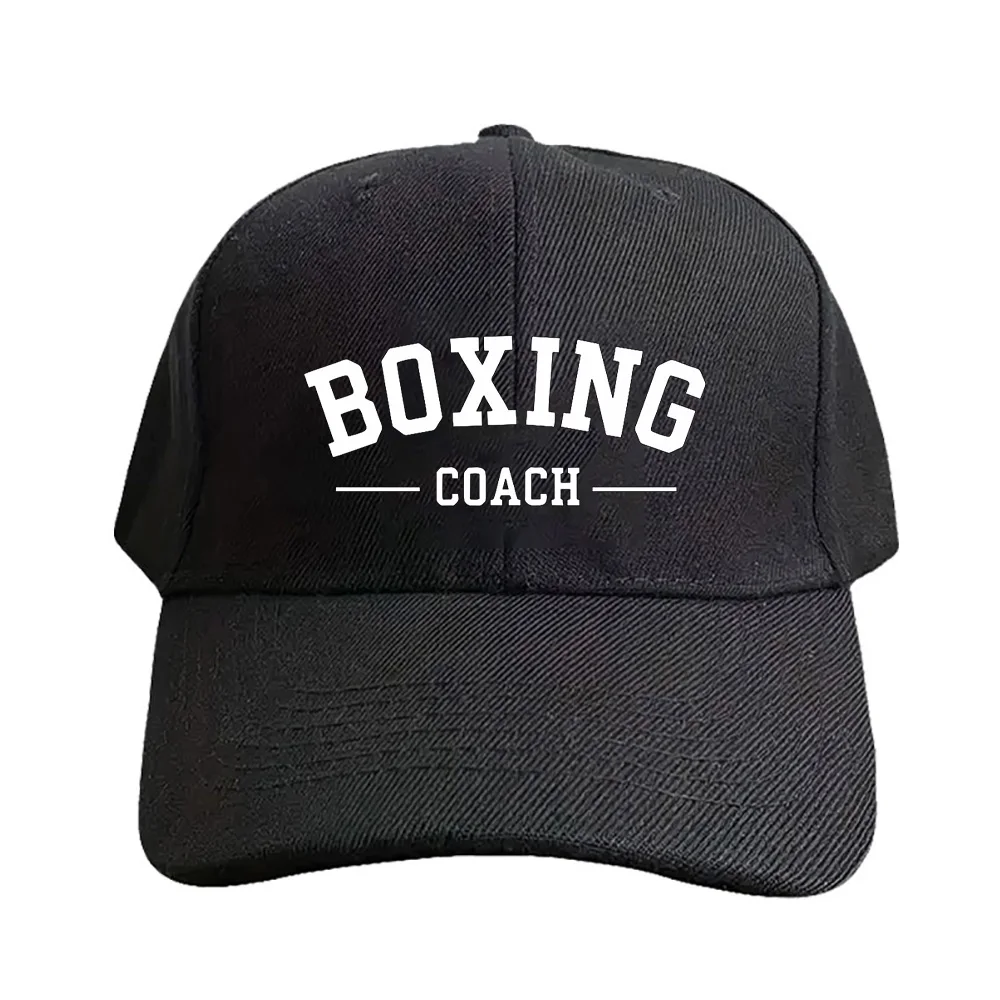 Boxing Coach Boxer Trainer Gift Bucket Summer Woman Man Adult Baseball Cap Adjustable with Curved Brim Trucker Cap