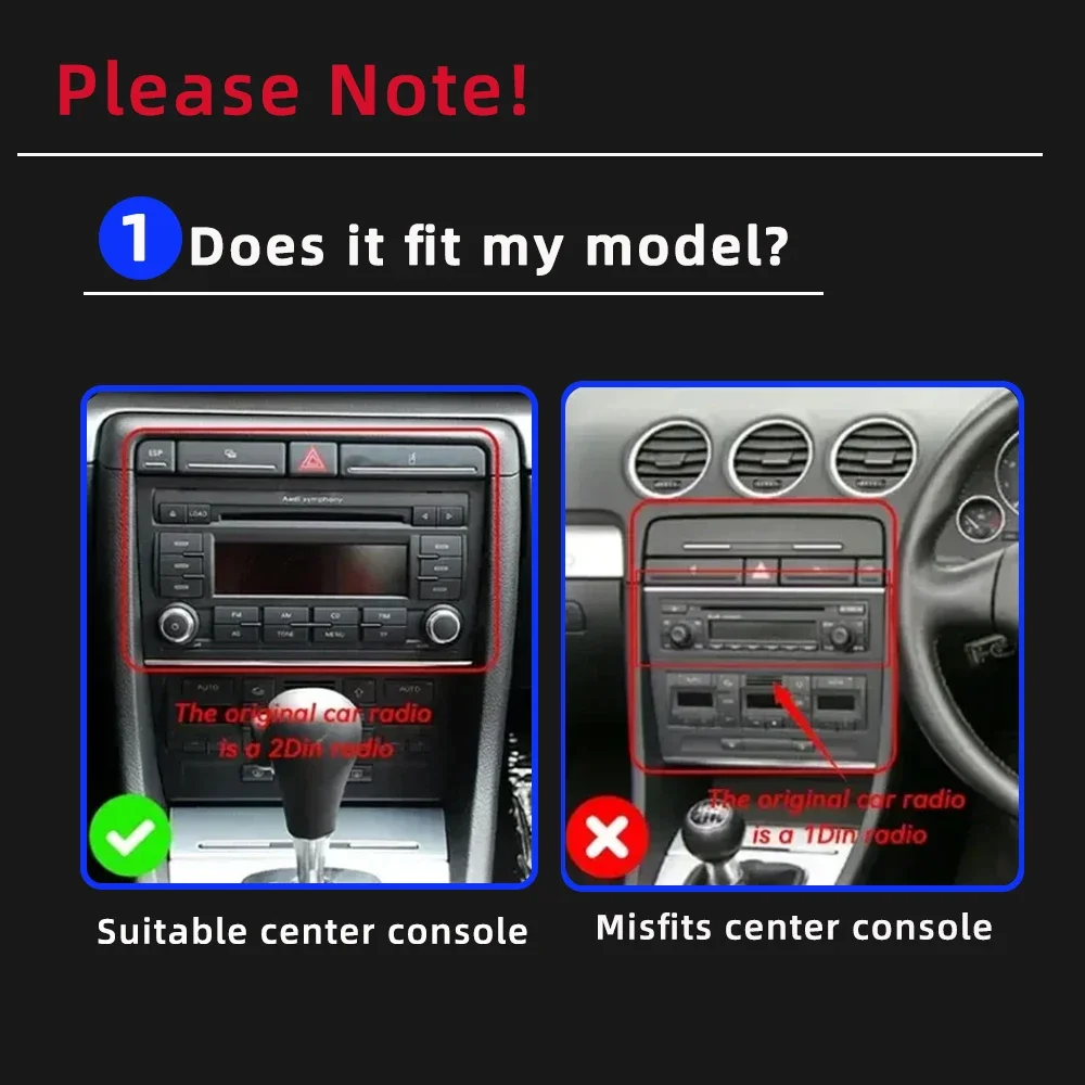 Android 16 para Audi A4 2 3 B6 B7 S4 RS4 2000-2009 Carplay Android Auto 2K pantalla Radio de coche Radio automática reproductor Multimedia estéreo 3