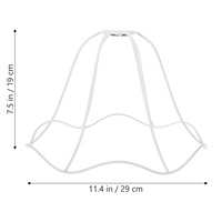 Lampshade Accessories Metal Frame For Diy Table Lamp Shade Bracket Desk Light Cover Rack Lampshade Frame