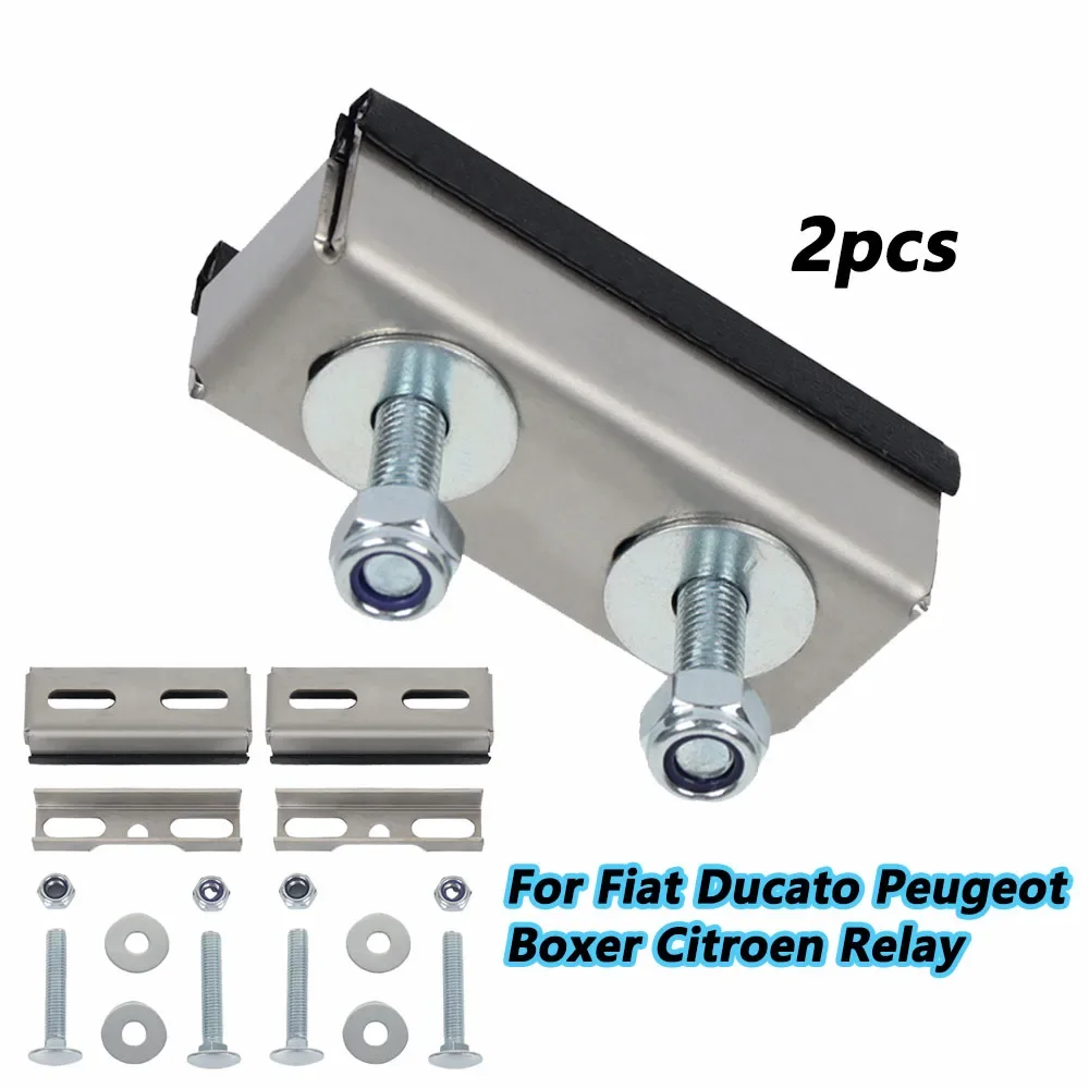 2 Packs RV Photovoltaic Roof Rack Brackets Van Roof Rack Mount Kit For Fiat Ducato Peugeot Boxer Citroen Relay Camper Van Parts