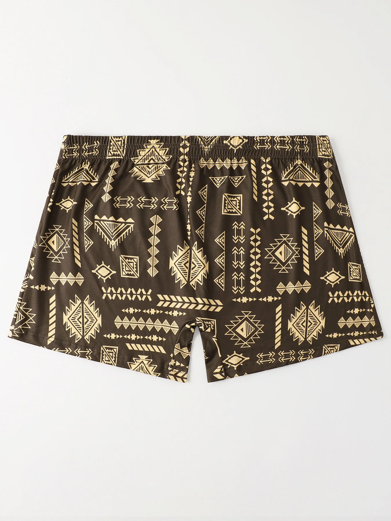 3-Piece Retro Aged Aro Pants With Elastic Waistband Loose And Comfortable Underwear Men's Casual Underwear