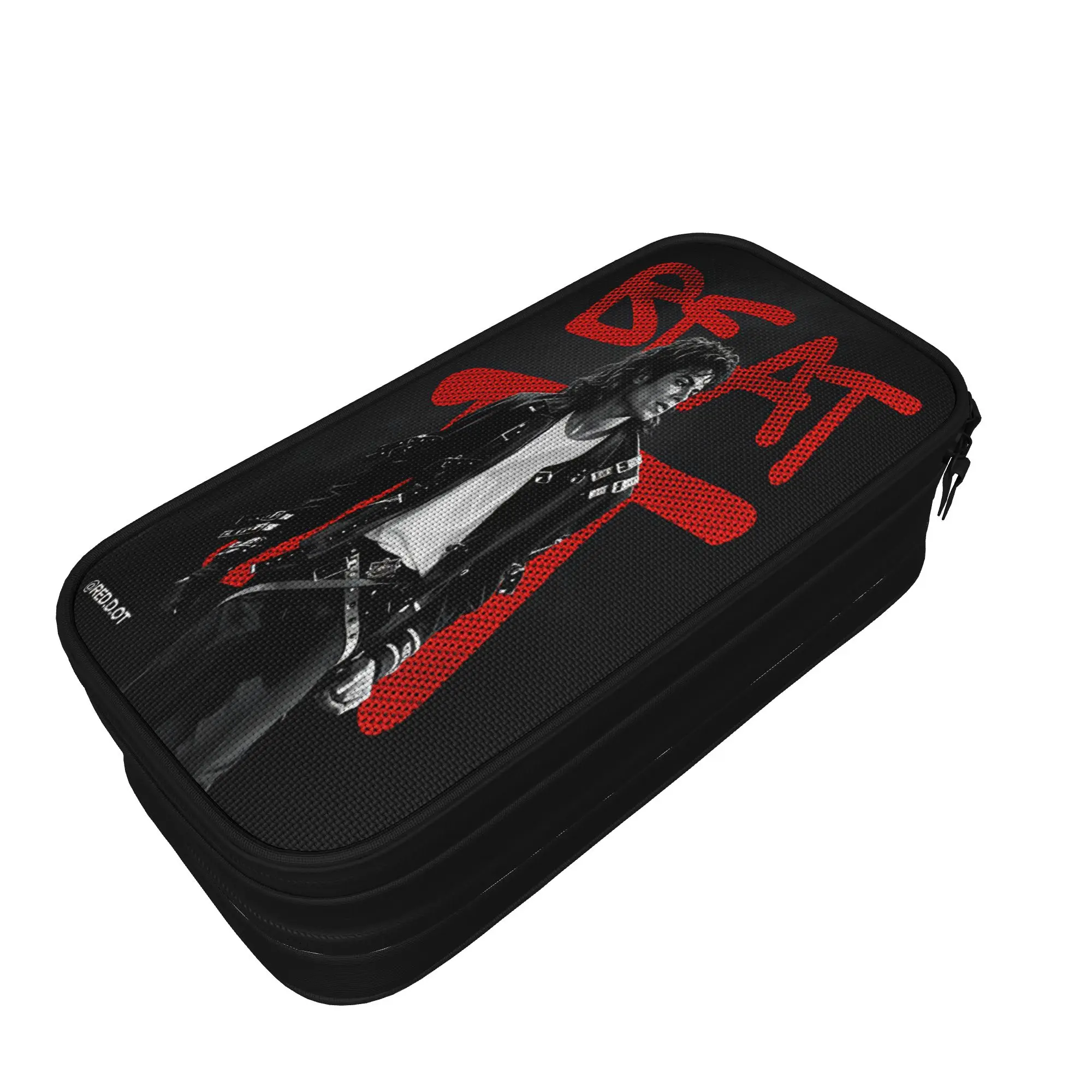 Michael Jackson Pencil Case  Canvas Pencil Box Boy Girl Cute Large School Pencil Cases Stationery