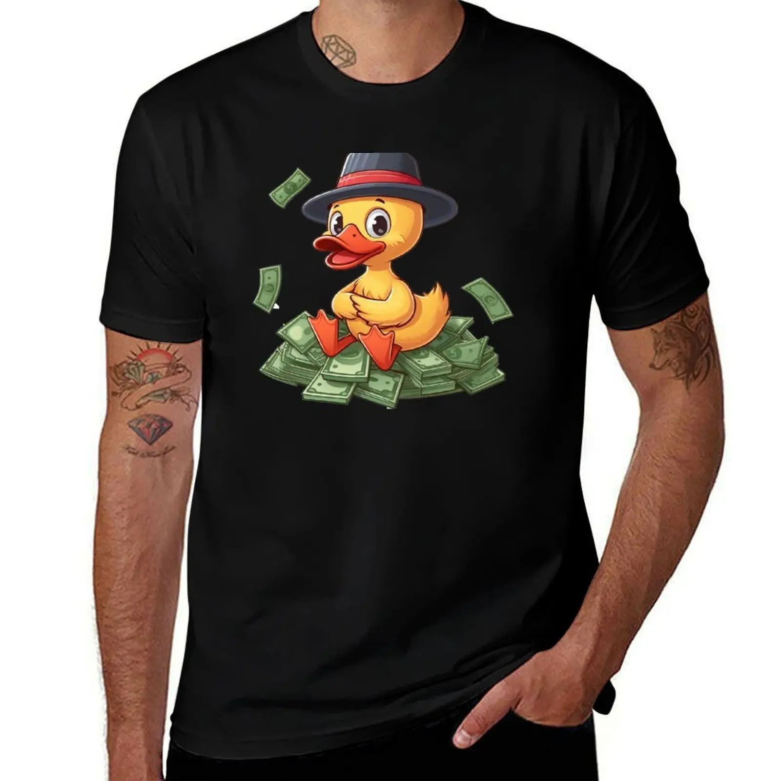 GREEDY DUCKER MK.2 T-Shirt Festival Short Sleeve T-Shirt
