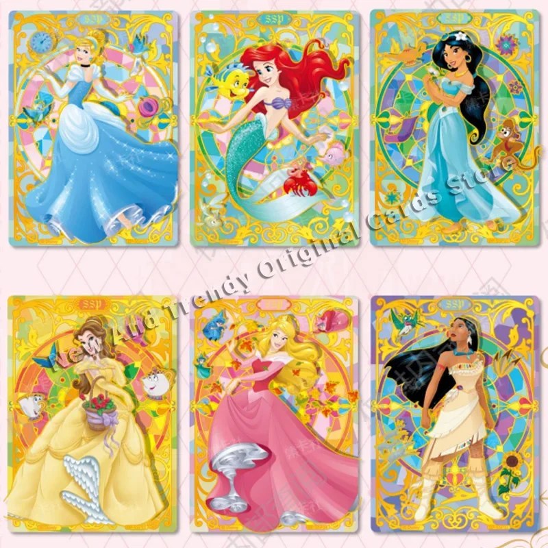 Carte originale. Cartes de collection Disney Princess Magic DegradTale, Cendrillon, Blanche-Neige, Boîte ennemi, Cadeaux de vacances, Amusant, Vente limitée