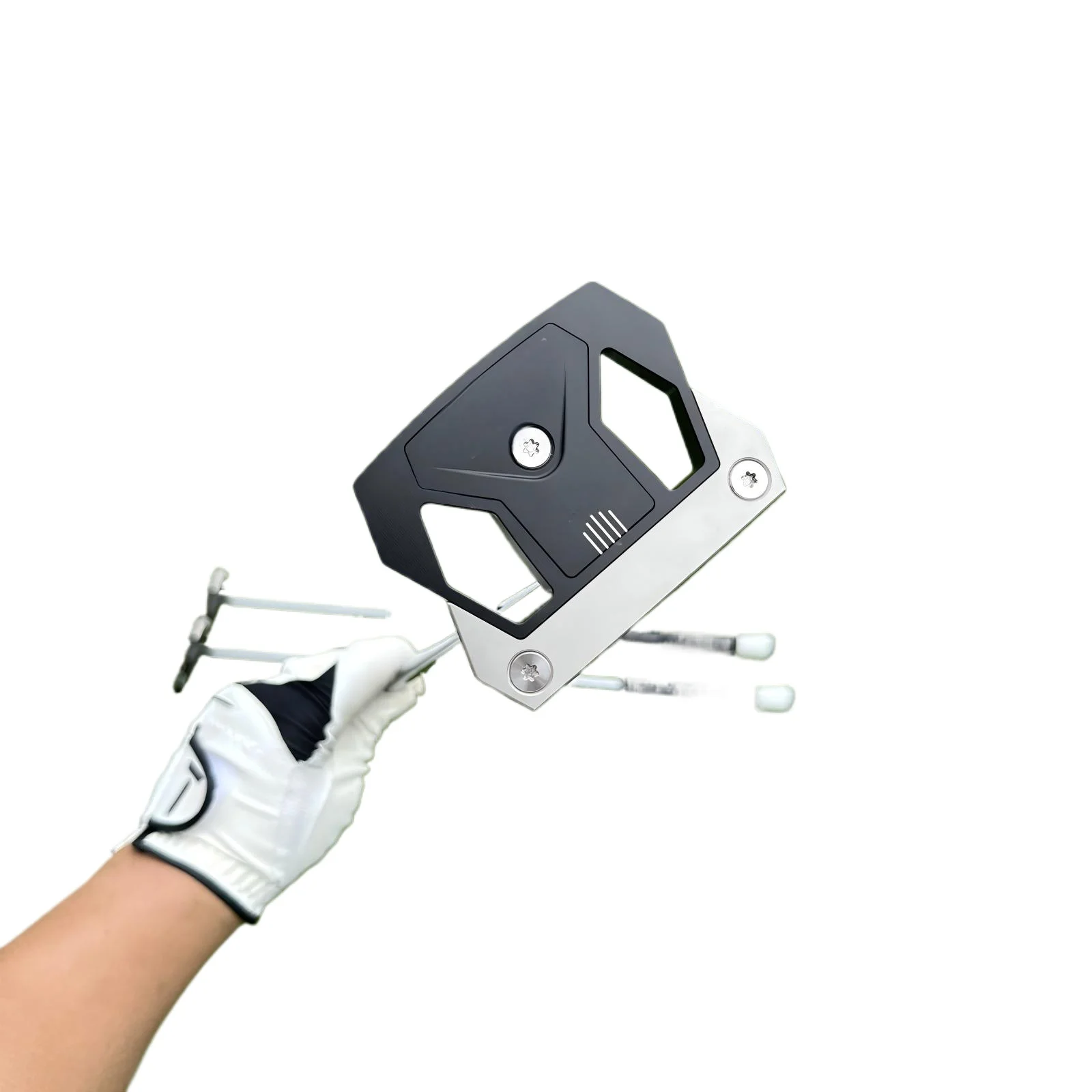 OEM Custom Logo Zero Torque Putter With Low Balance Center Shaft CNC Milling Face Right Handed Golf Putter Head